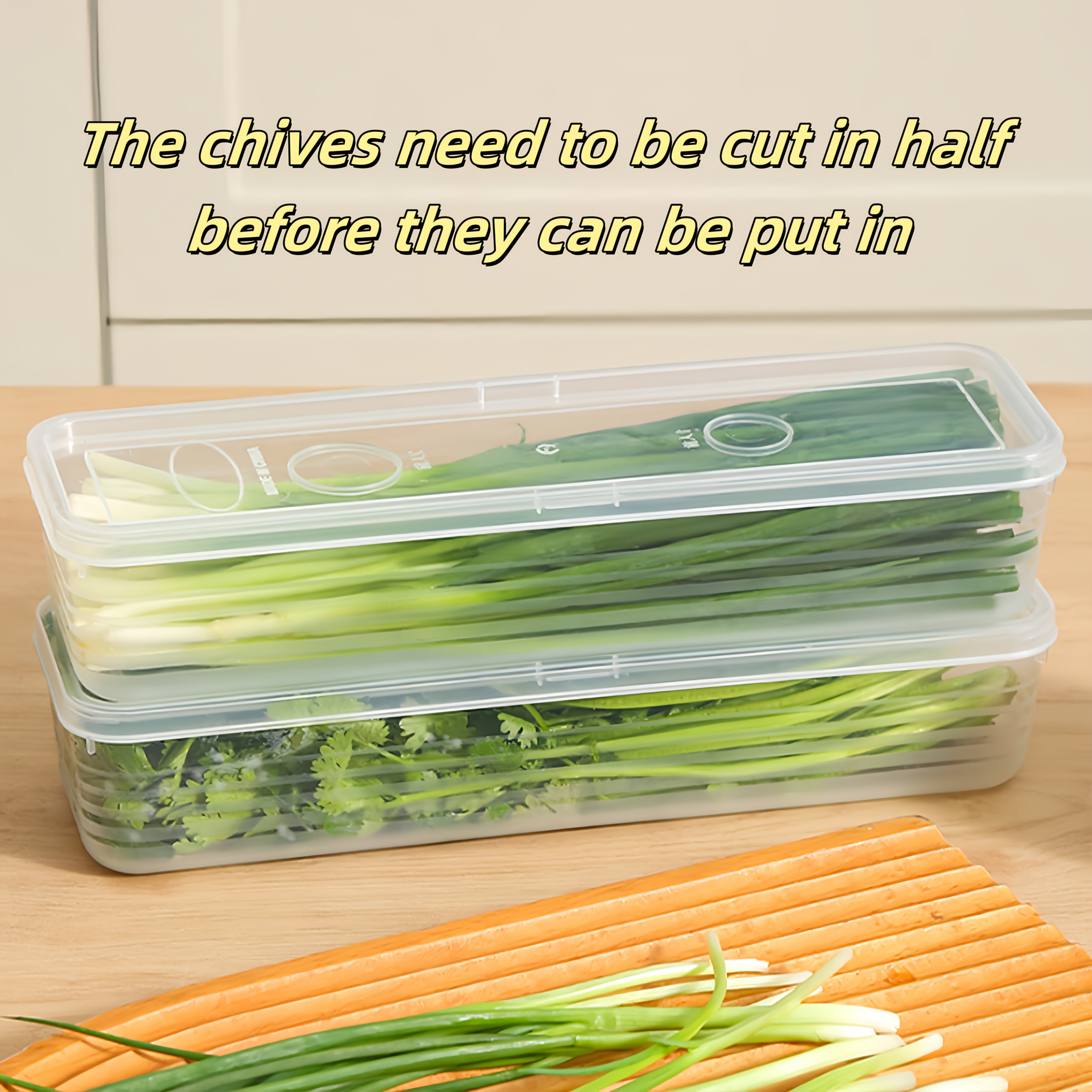 Food Storage Quart - 2/4/6pcs Food Vegetable Storage Containers -