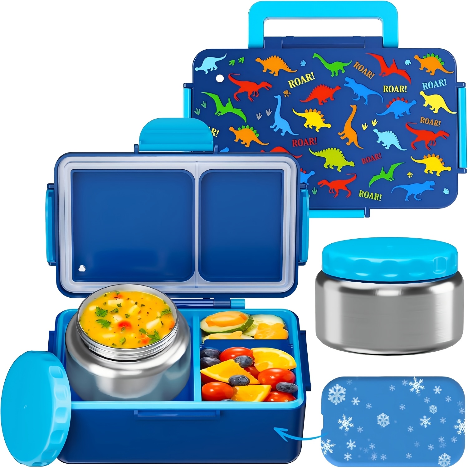 Stainless Lunch Box - Lunch Box with Thermal Insulated Stainless