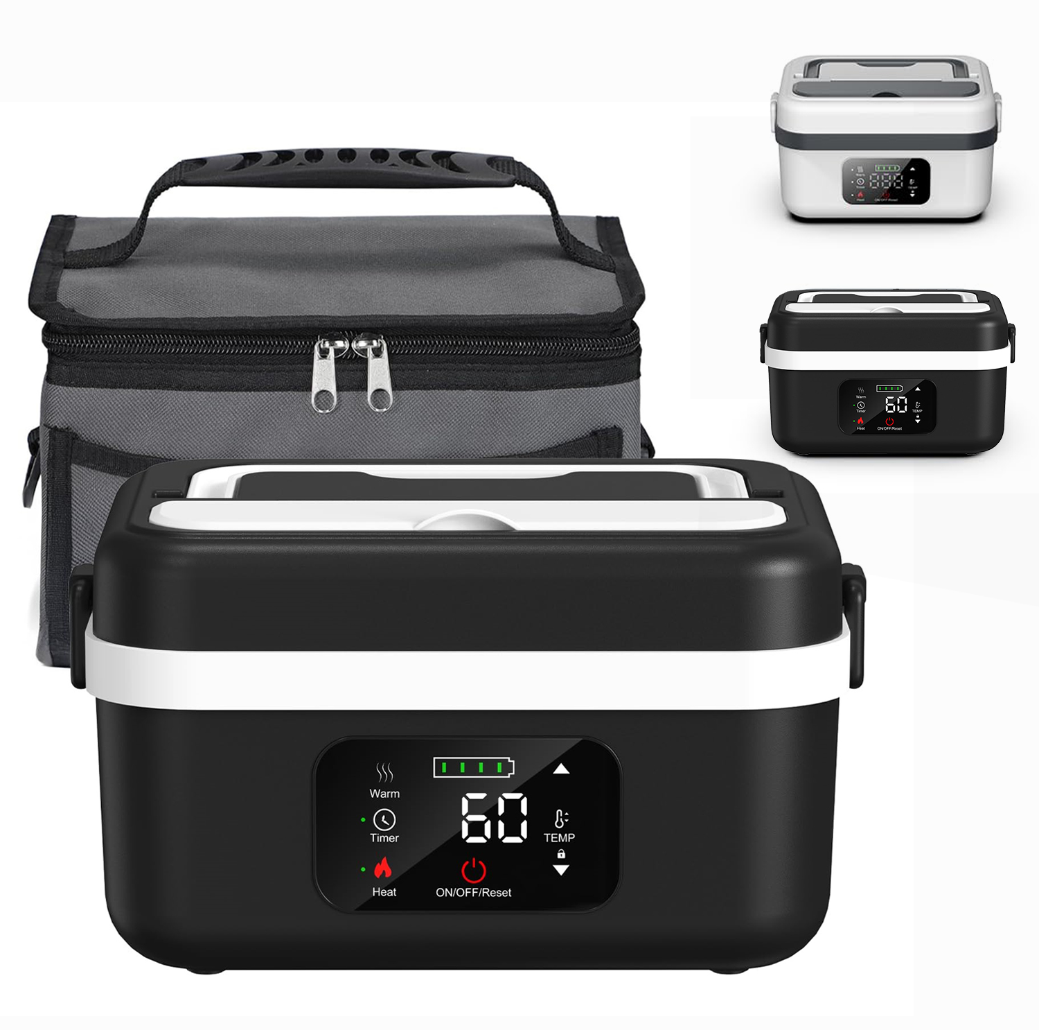 Food Storage Box Stainless Steel - Wireless Electric Insulated Lunch Box -