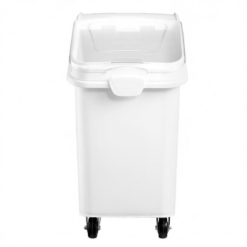 Food Storage With Wheels - Rice Storage Container, 27Gallon/100L Capacity Large