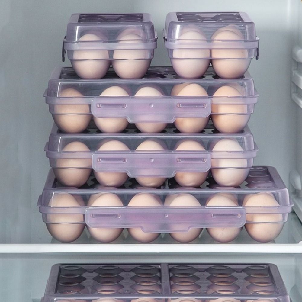 Food Storage Quart - Plastic Egg Storage Box Anti-collision 6/15/24