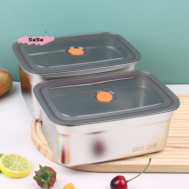 Stainless Lunch Box - 316 Stainless Steel Leak-proof Bento Box