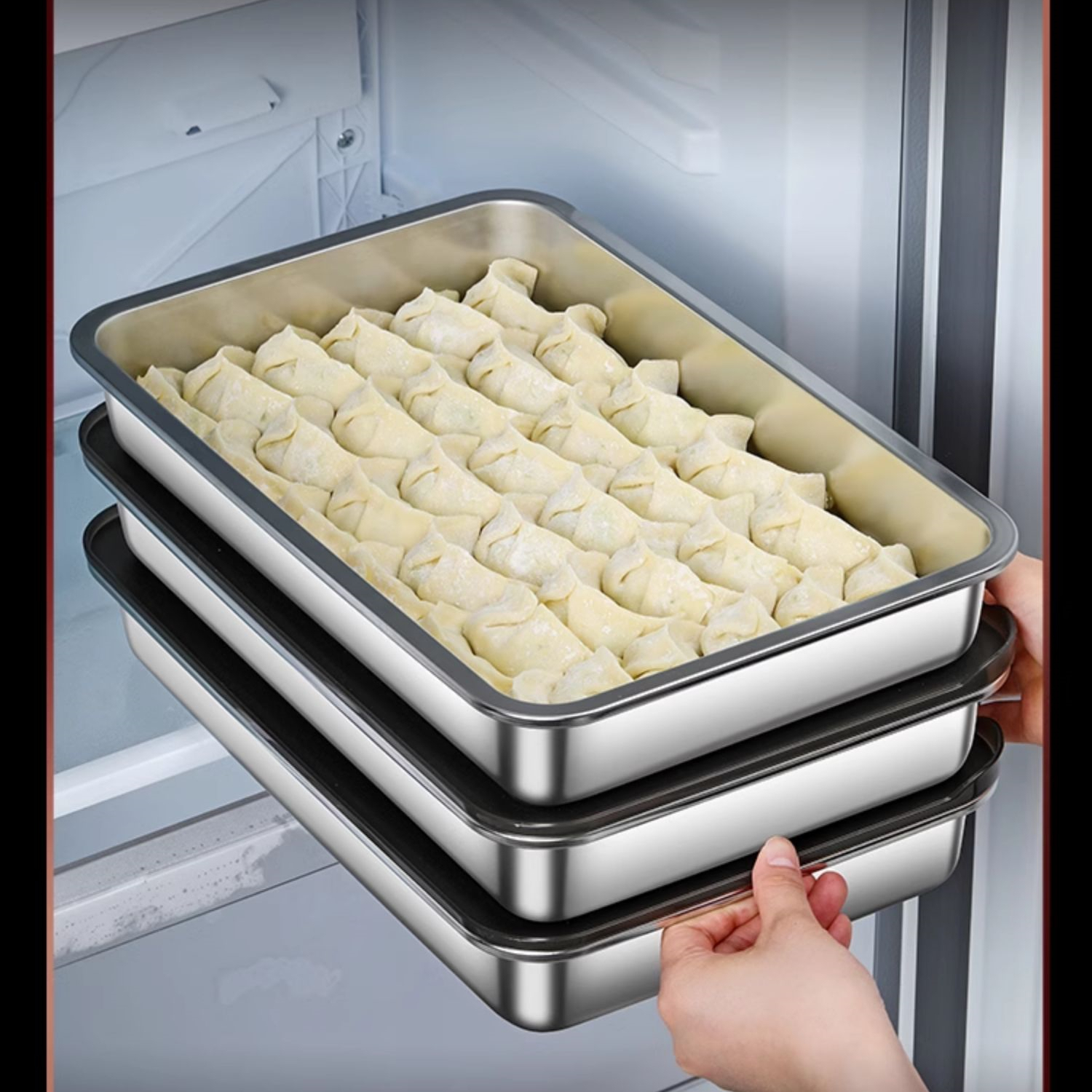 Stainless Lunch Box - LFGB Certification 304 Stainless Steel Kitchen