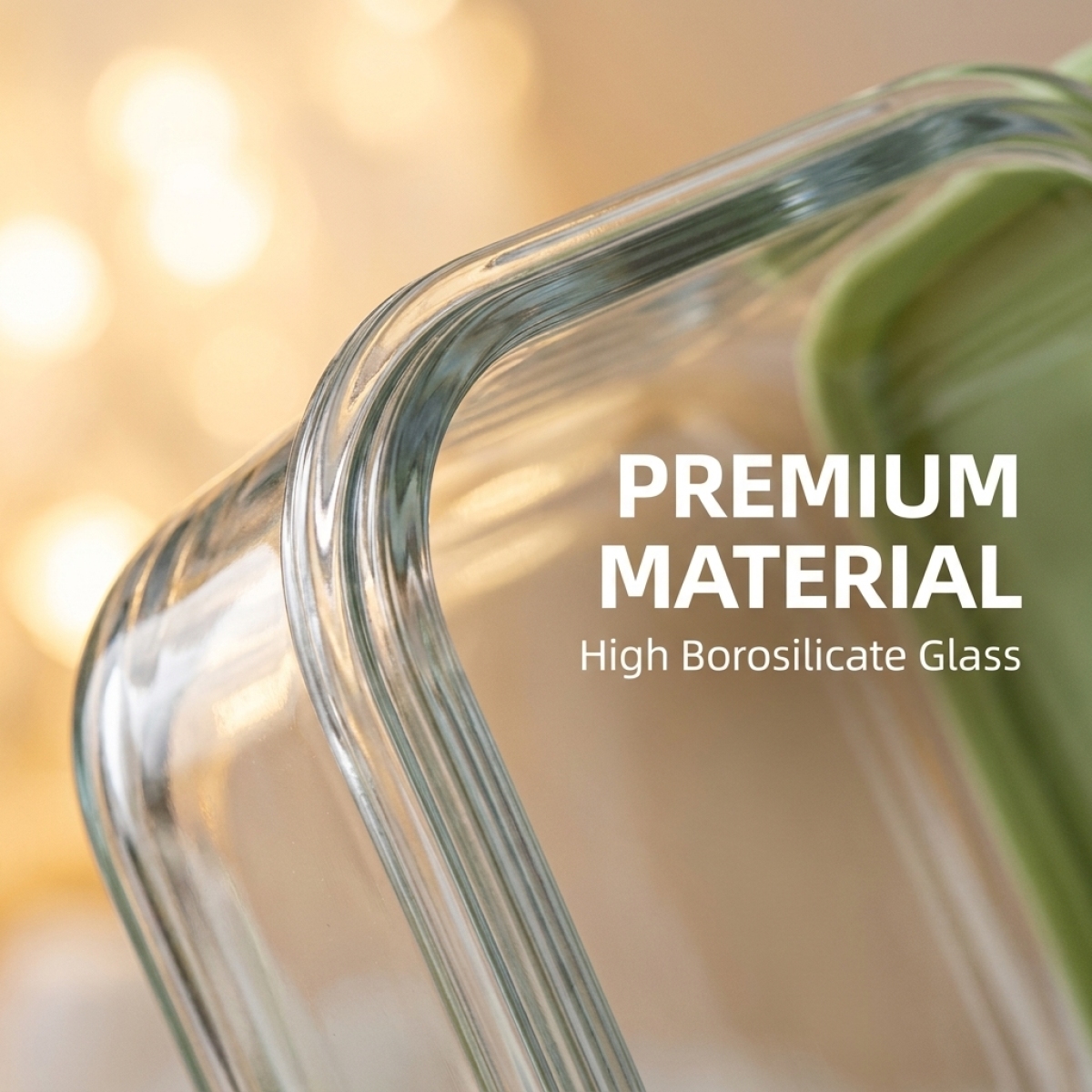 BPA-Free Green Glass Lunch Box - مراجعة Glass Meal Prep Container وسعره