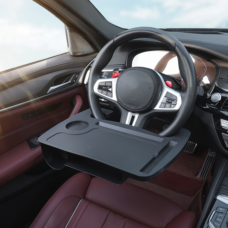 Car Steering Wheel Tray With C - مراجعة Food Storage With Wheels وسعره