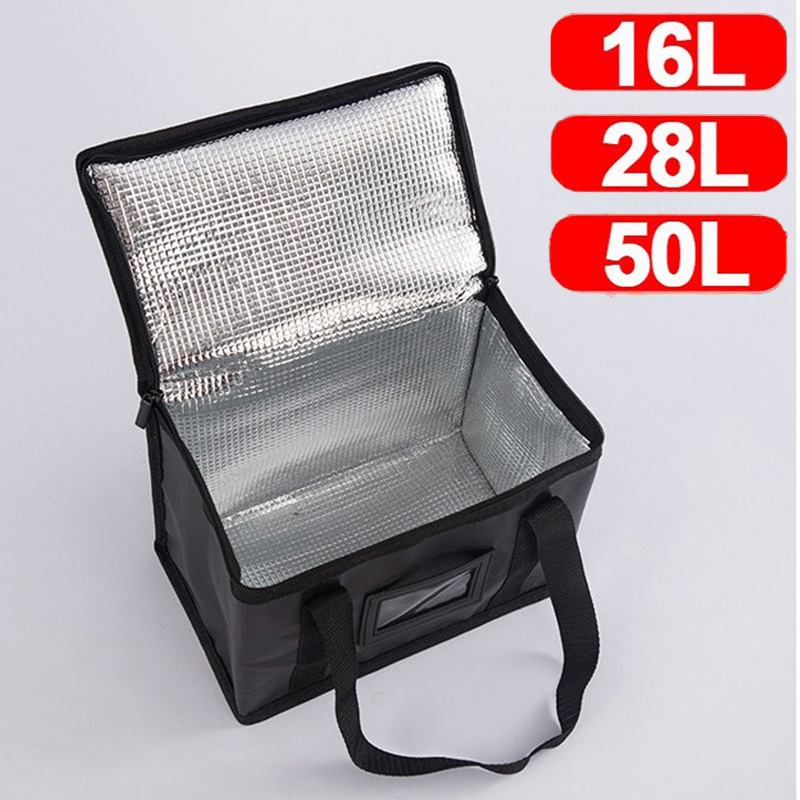 1pc Large Insulated Picnic Bag - مراجعة Food Storage Zipper وسعره