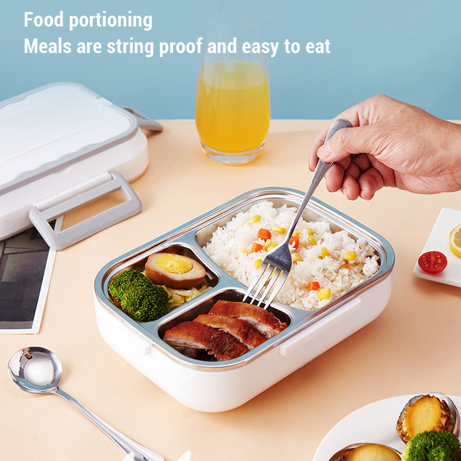 Electric Lunch Box 40W 1.2L 30 - مراجعة Portable Food Warmer وسعره