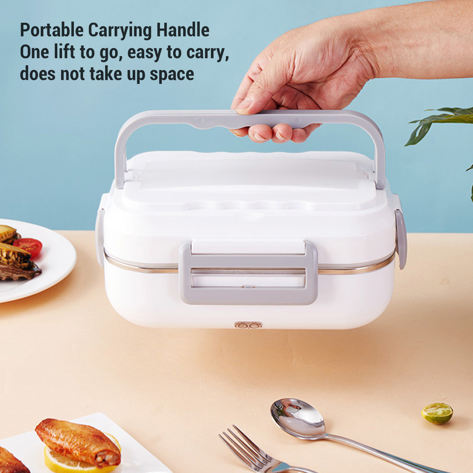 Electric Lunch Box 40W 1.2L 30 - مراجعة Portable Food Warmer وسعره