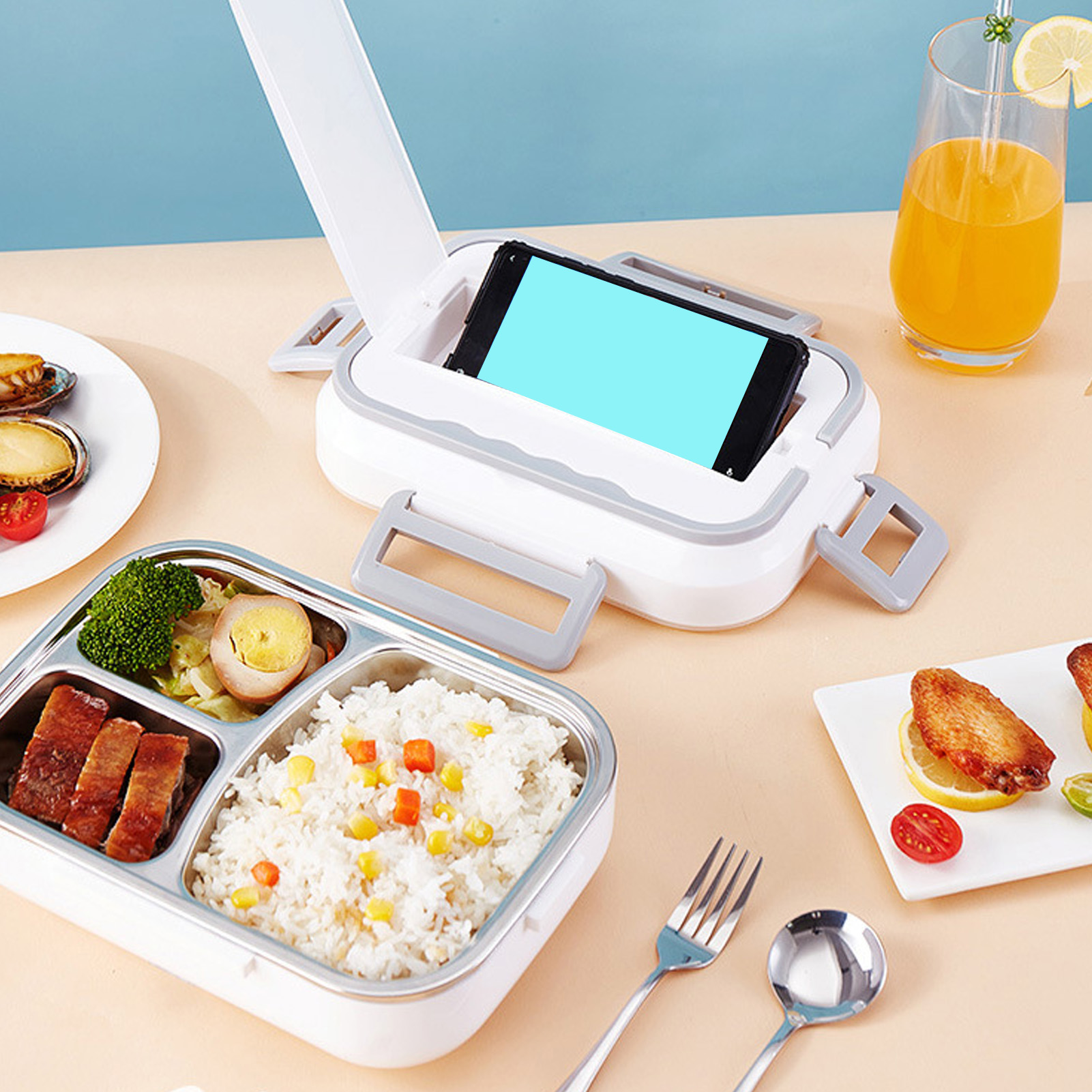 Electric Lunch Box 40W 1.2L 30 - مراجعة Portable Food Warmer وسعره