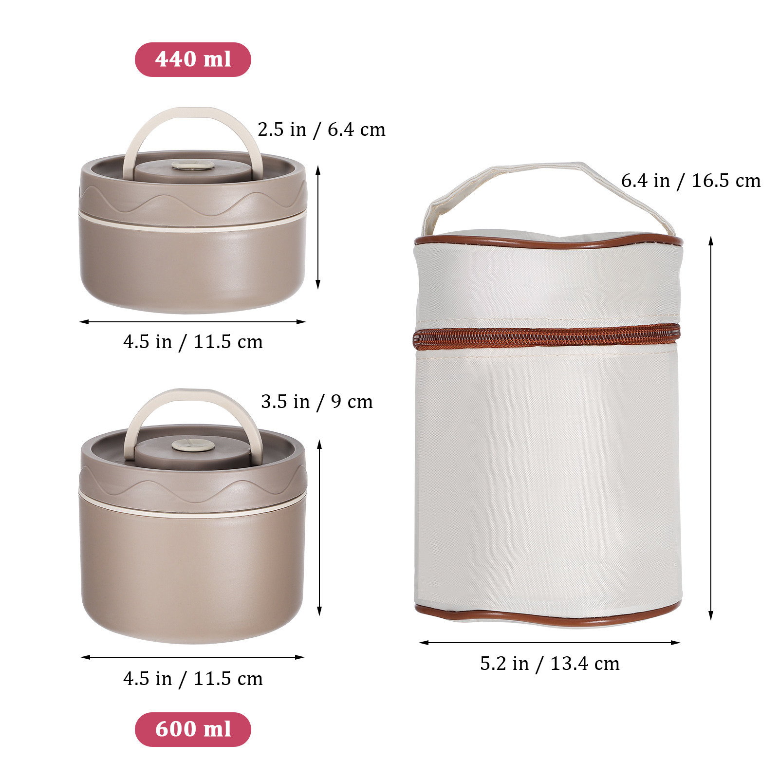 1Set Vacuum Insulated Lunch Bo - مراجعة Portable Food Warmer وسعره