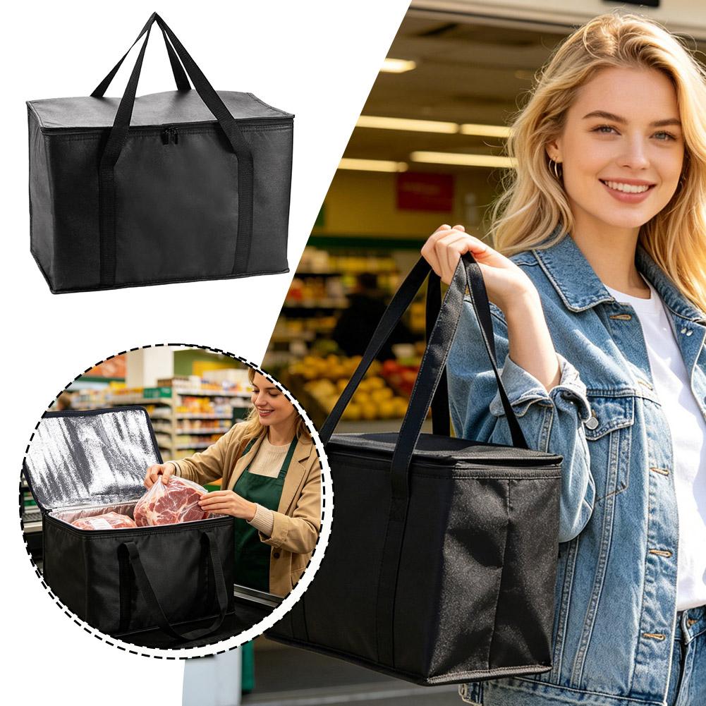 Insulated Tote Bag Fruit Food  - مراجعة Food Storage Zipper وسعره