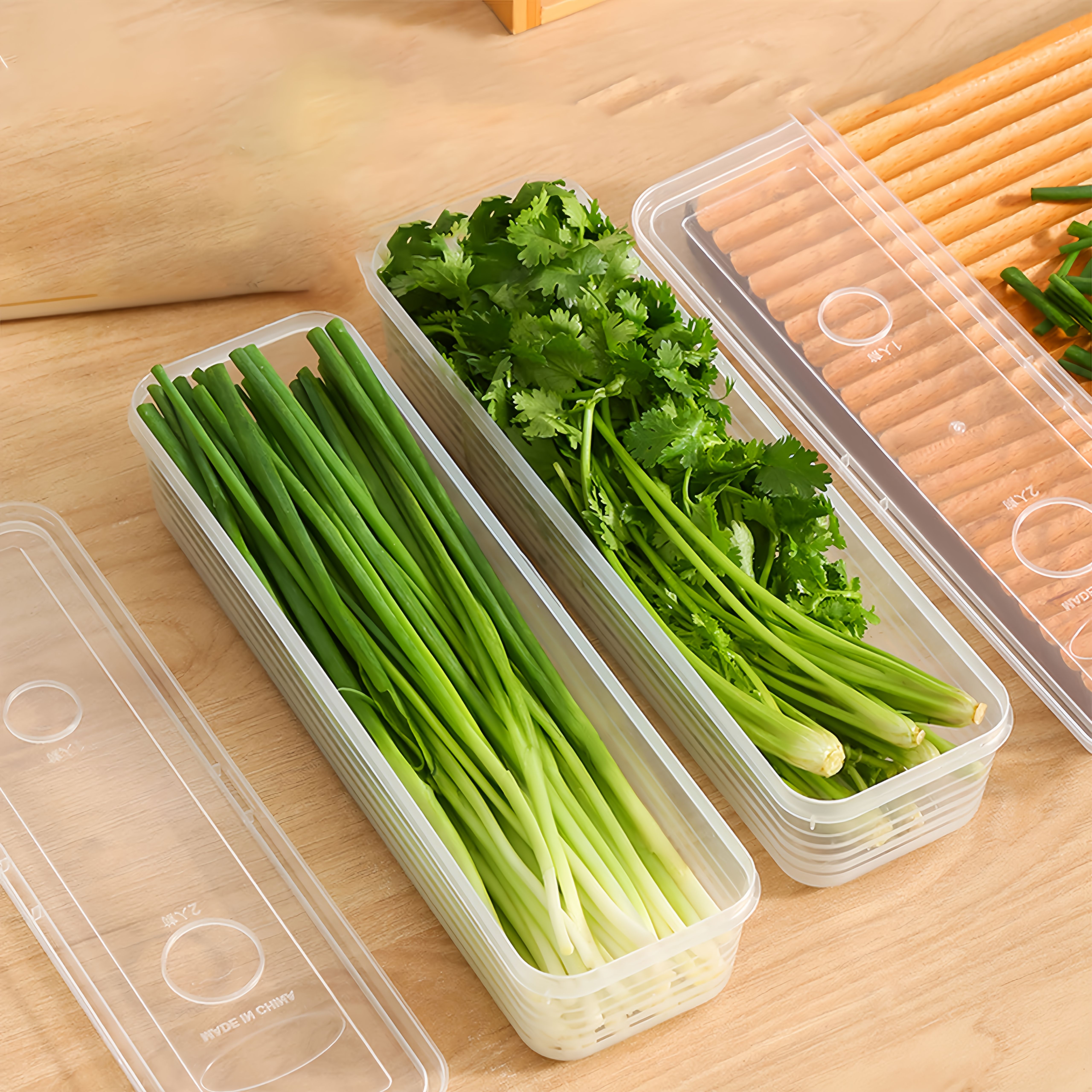 2/4/6pcs Food Vegetable Storag - مراجعة Food Storage Quart وسعره