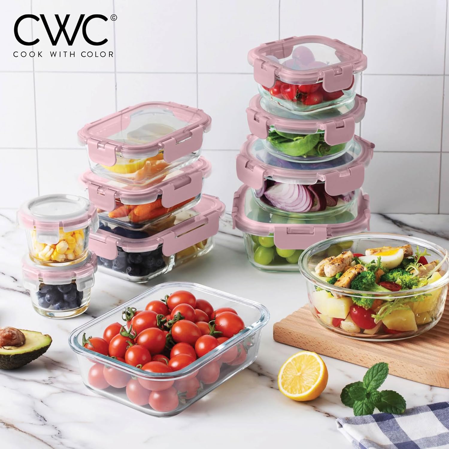 32-Pc Borosilicate Glass Food  - مراجعة Glass Meal Prep Container وسعره