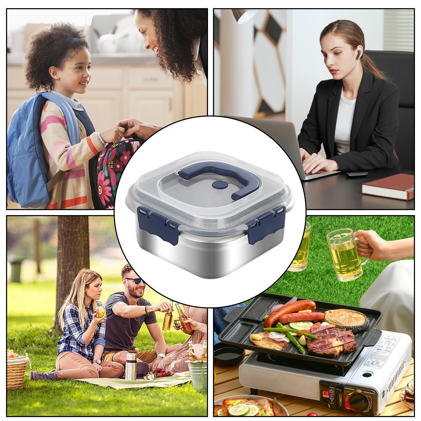 Stainless Lunch Box Stainless  - مراجعة Stainless Lunch Box وسعره