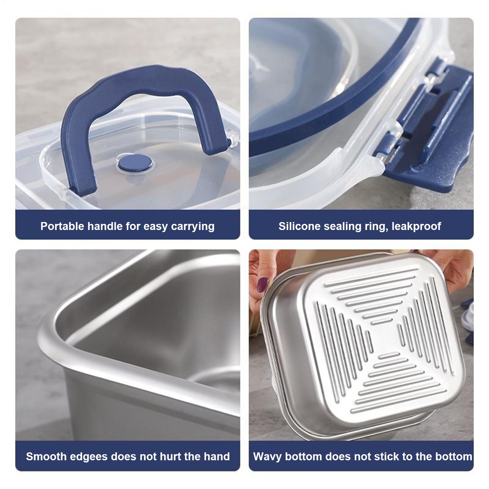 Stainless Lunch Box Stainless  - مراجعة Stainless Lunch Box وسعره