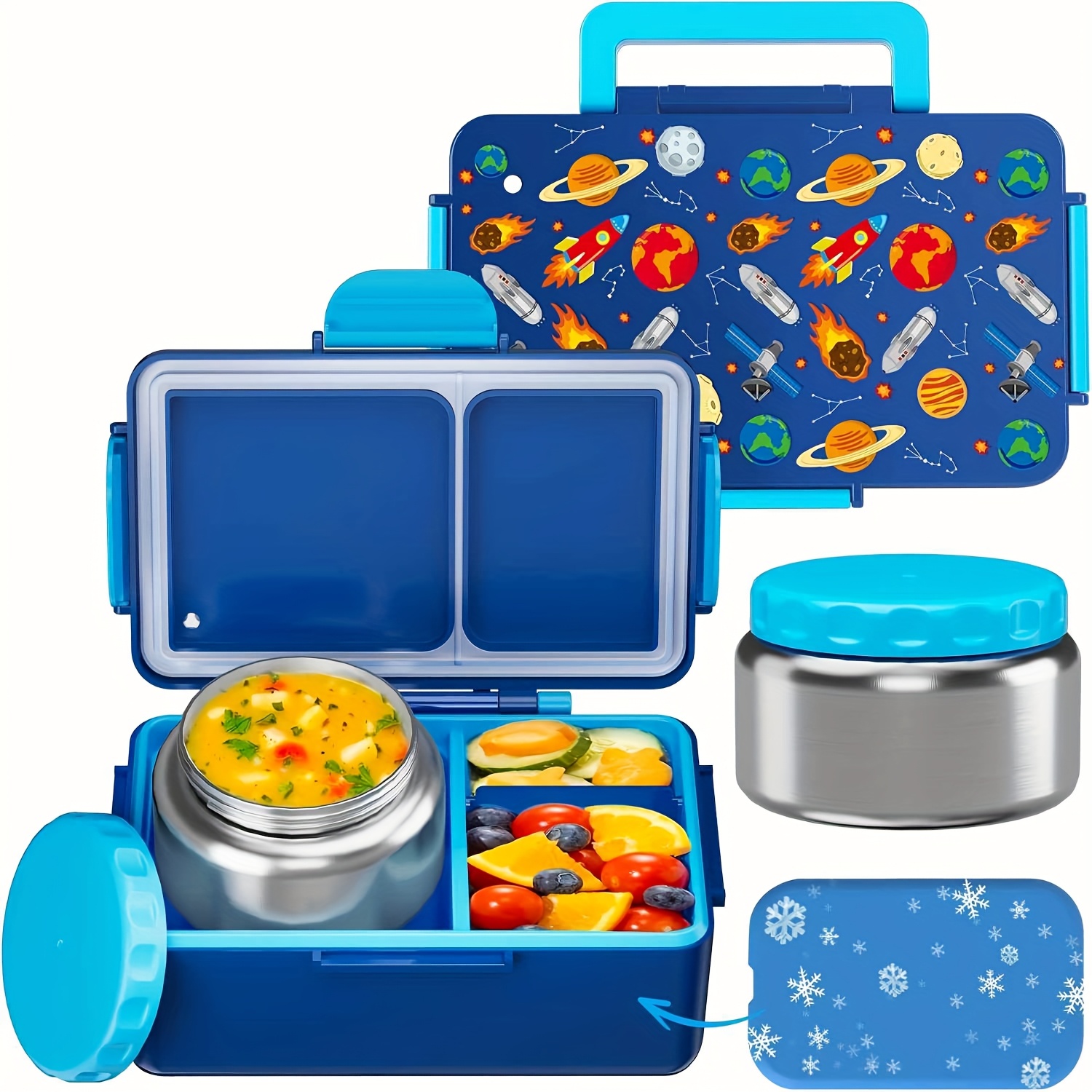 Lunch Box with Thermal Insulat - مراجعة Stainless Lunch Box وسعره
