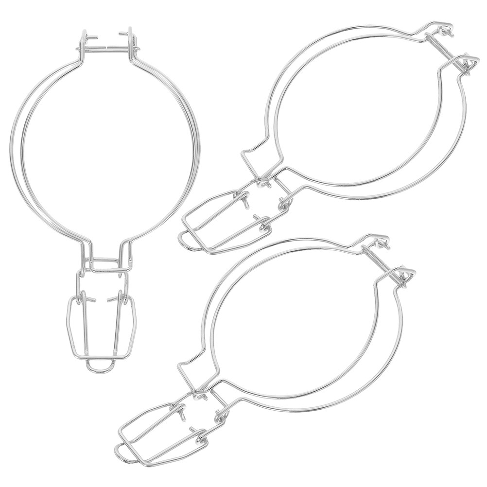 3pcs Stainless Steel Wire Clam - مراجعة Mason Jar Wide Mouth وسعره