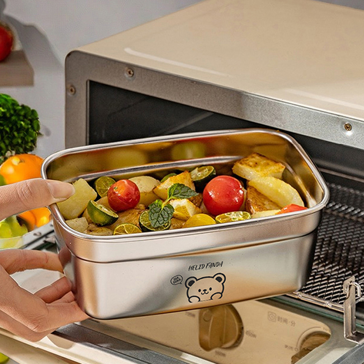 Refrigerator Sealed Preservati - مراجعة Food Storage Box Stainless Steel وسعره
