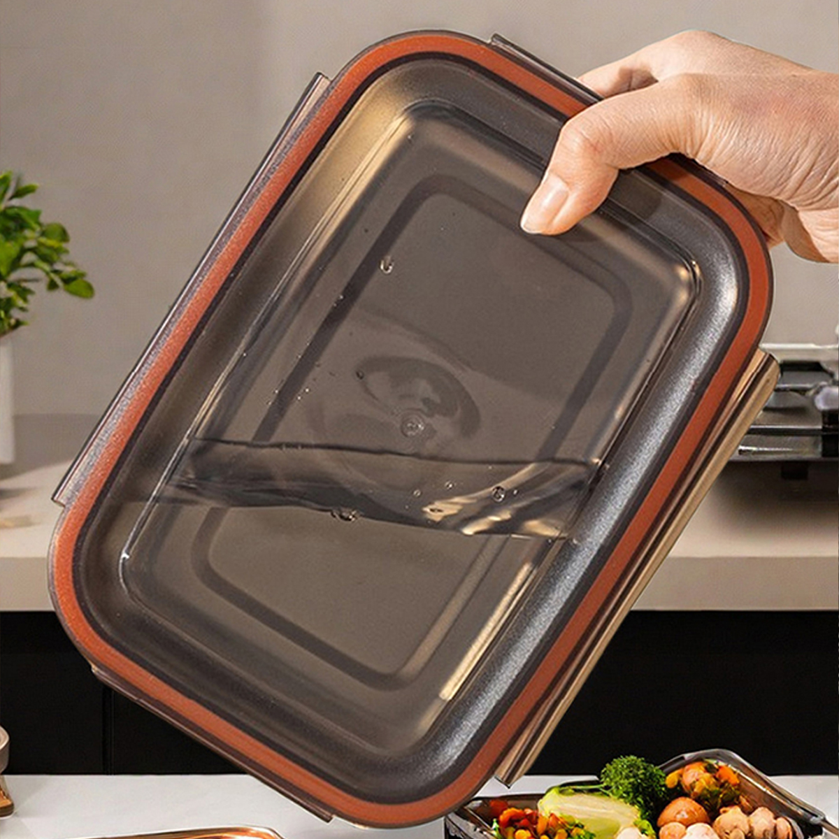 Refrigerator Sealed Preservati - مراجعة Food Storage Box Stainless Steel وسعره