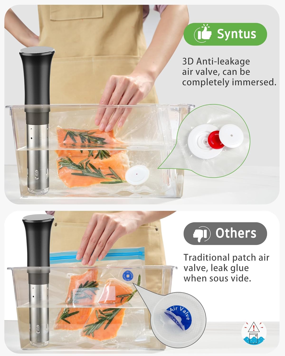 40 Pcs Vacuum Sealer Bags Reus - مراجعة Food Storage Zipper وسعره