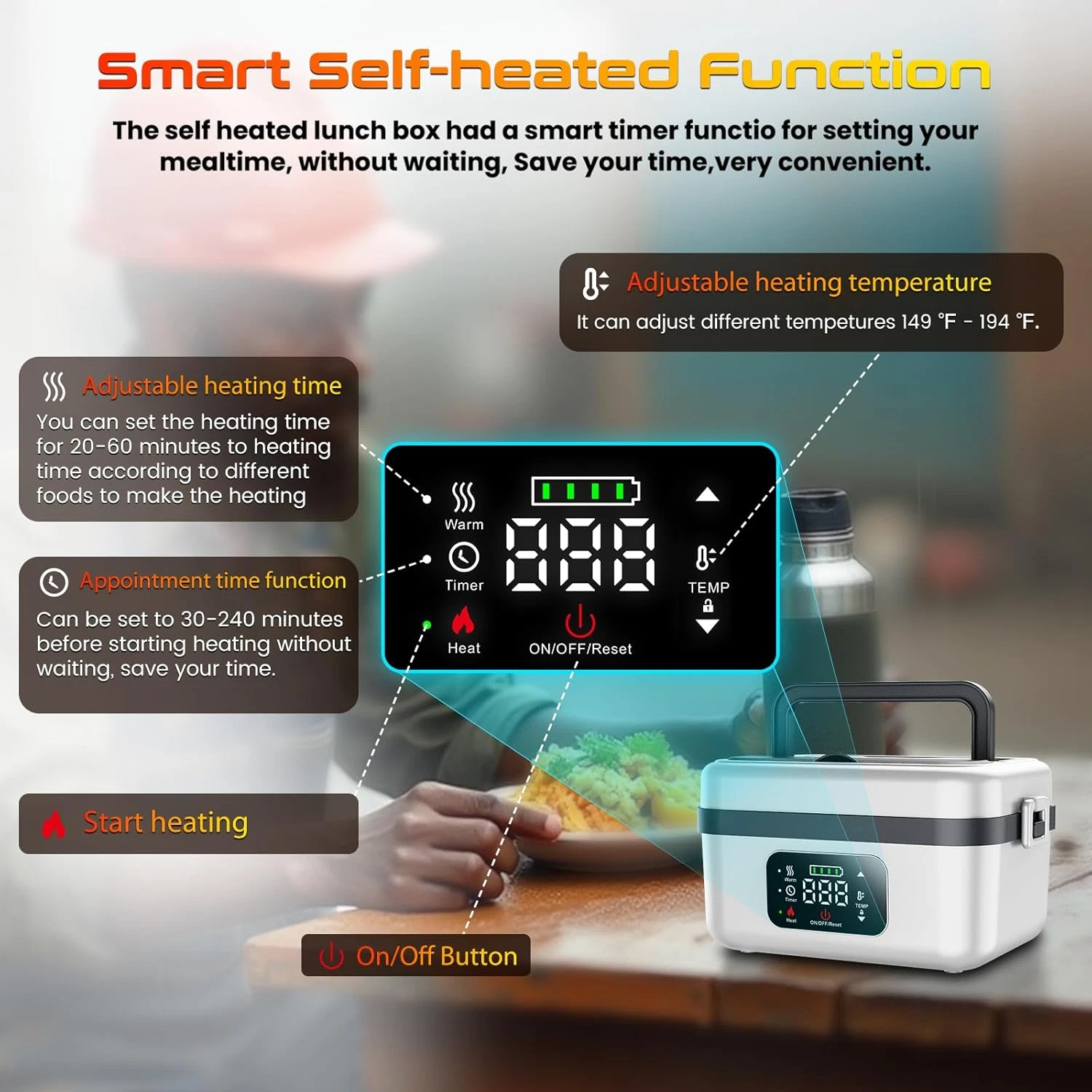 Wireless Electric Insulated Lu - مراجعة Food Storage Box Stainless Steel وسعره