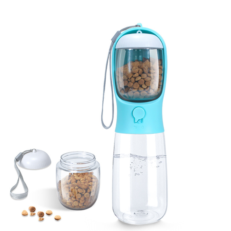 Dog Water Bottle with Food Con - مراجعة Food Storage Necessities وسعره