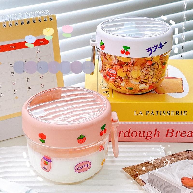 Overnight Oats Cup Portable Wi - مراجعة Mason Jar Wide Mouth وسعره