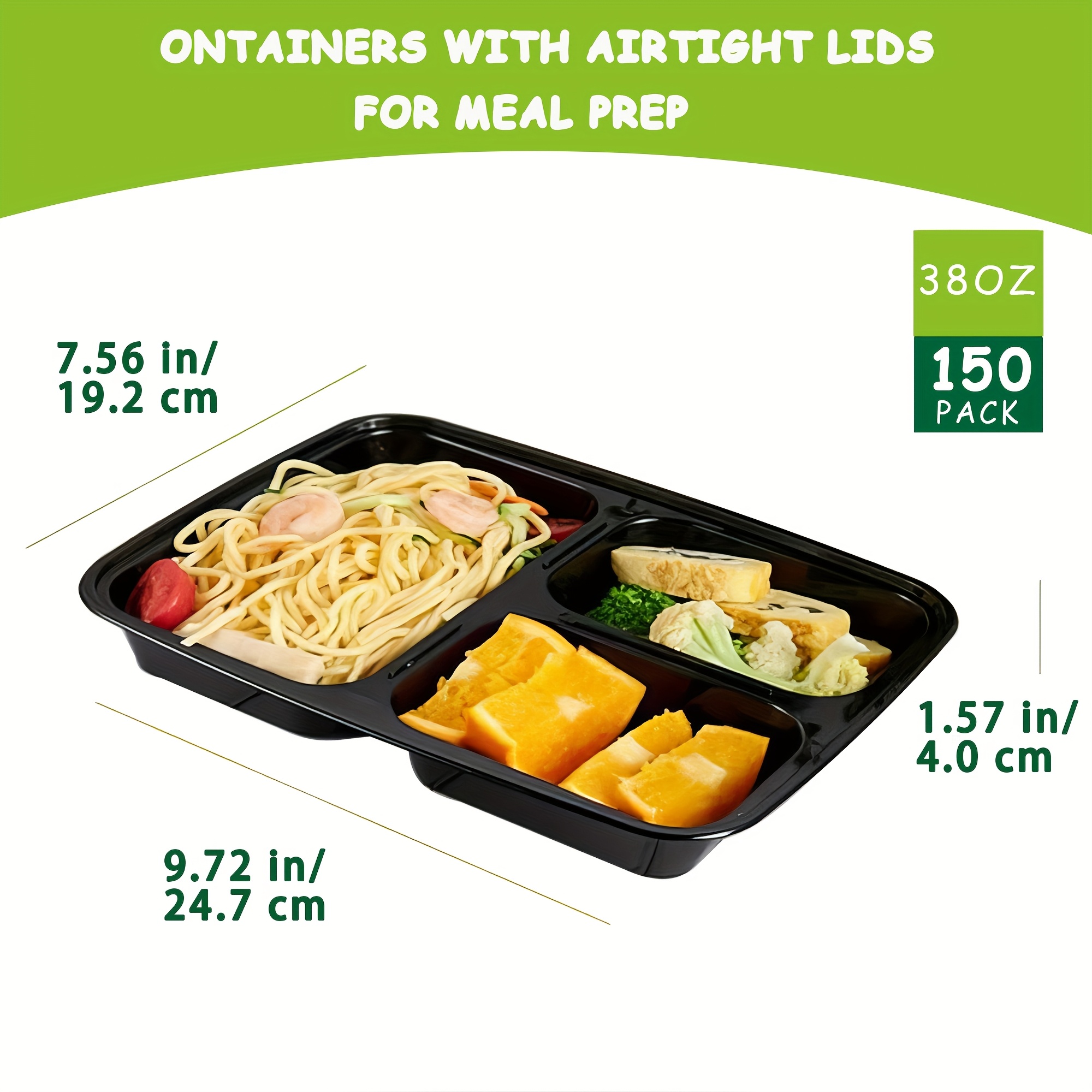 300pcs Meal Prep Containers 15 - مراجعة Glass Meal Prep Container وسعره