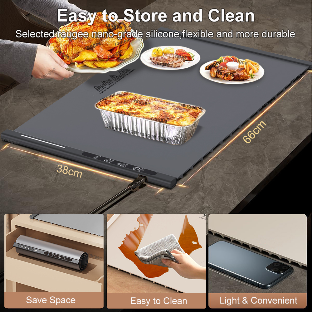 Electric Food Warmer Plate Fol - مراجعة Portable Food Warmer وسعره