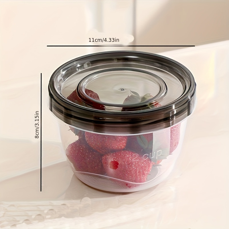 2 Transparent Sealed Food Stor - مراجعة Food Storage Drawer Organizer وسعره