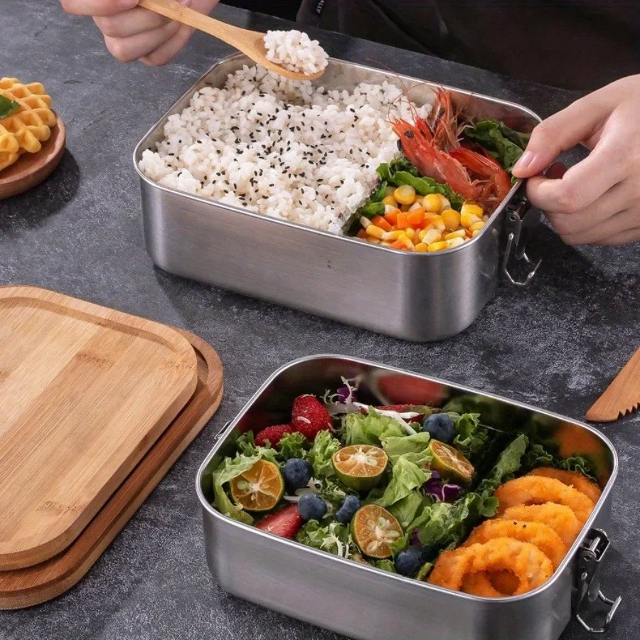 New 304 stainless steel bamboo - مراجعة Food Storage Quart وسعره