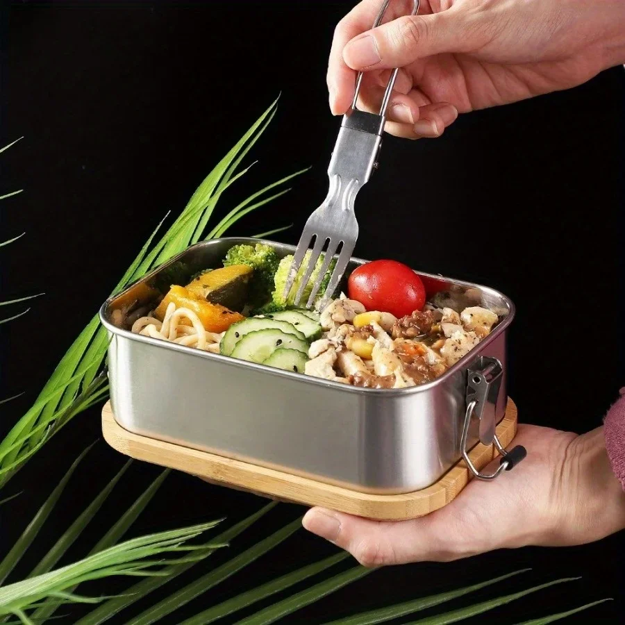 New 304 stainless steel bamboo - مراجعة Food Storage Quart وسعره