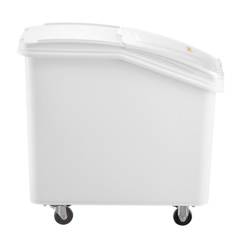Rice Storage Container, 27Gall - مراجعة Food Storage With Wheels وسعره