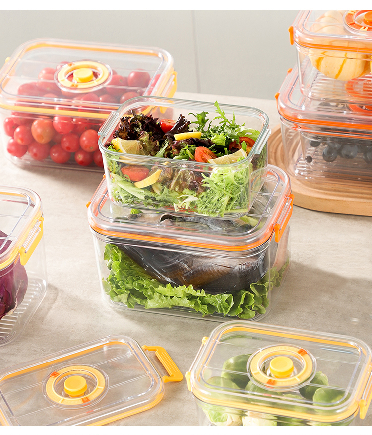 Vacuum Fresh-keeping Box Refri - مراجعة Food Storage Quart وسعره