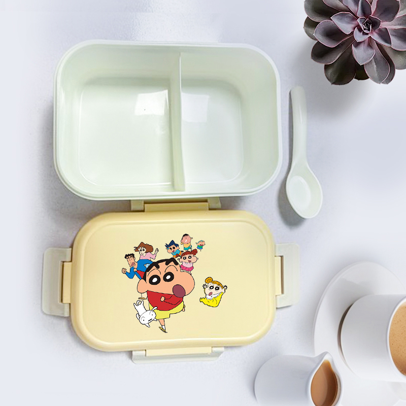 Crayon Shin-chan Student Lunch - مراجعة Food Storage Lunch Box وسعره