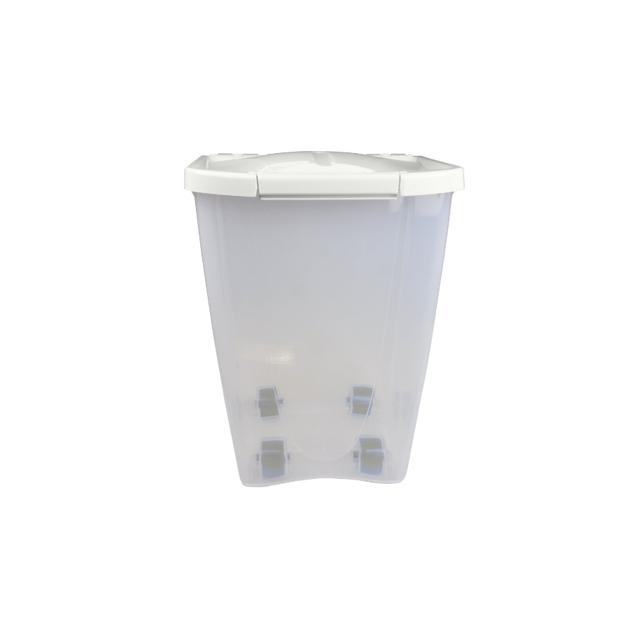 Van Ness 25 lb Dog Food Storag - مراجعة Food Storage With Wheels وسعره