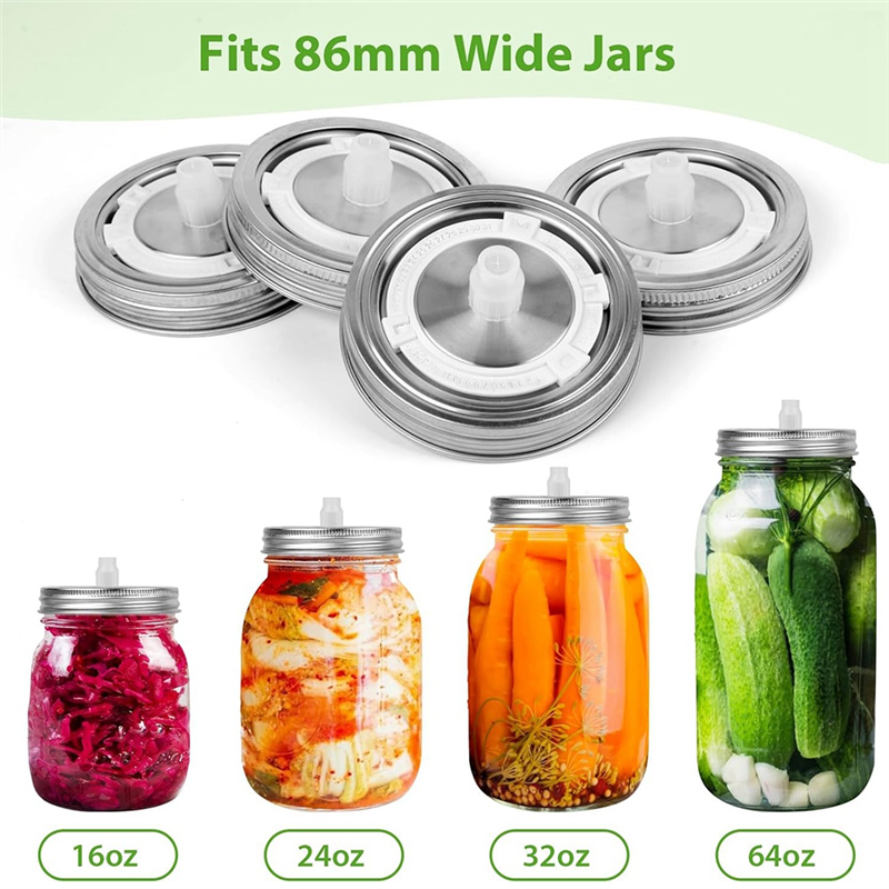 MOPHE-Date Tracking Fermentati - مراجعة Mason Jar Wide Mouth وسعره