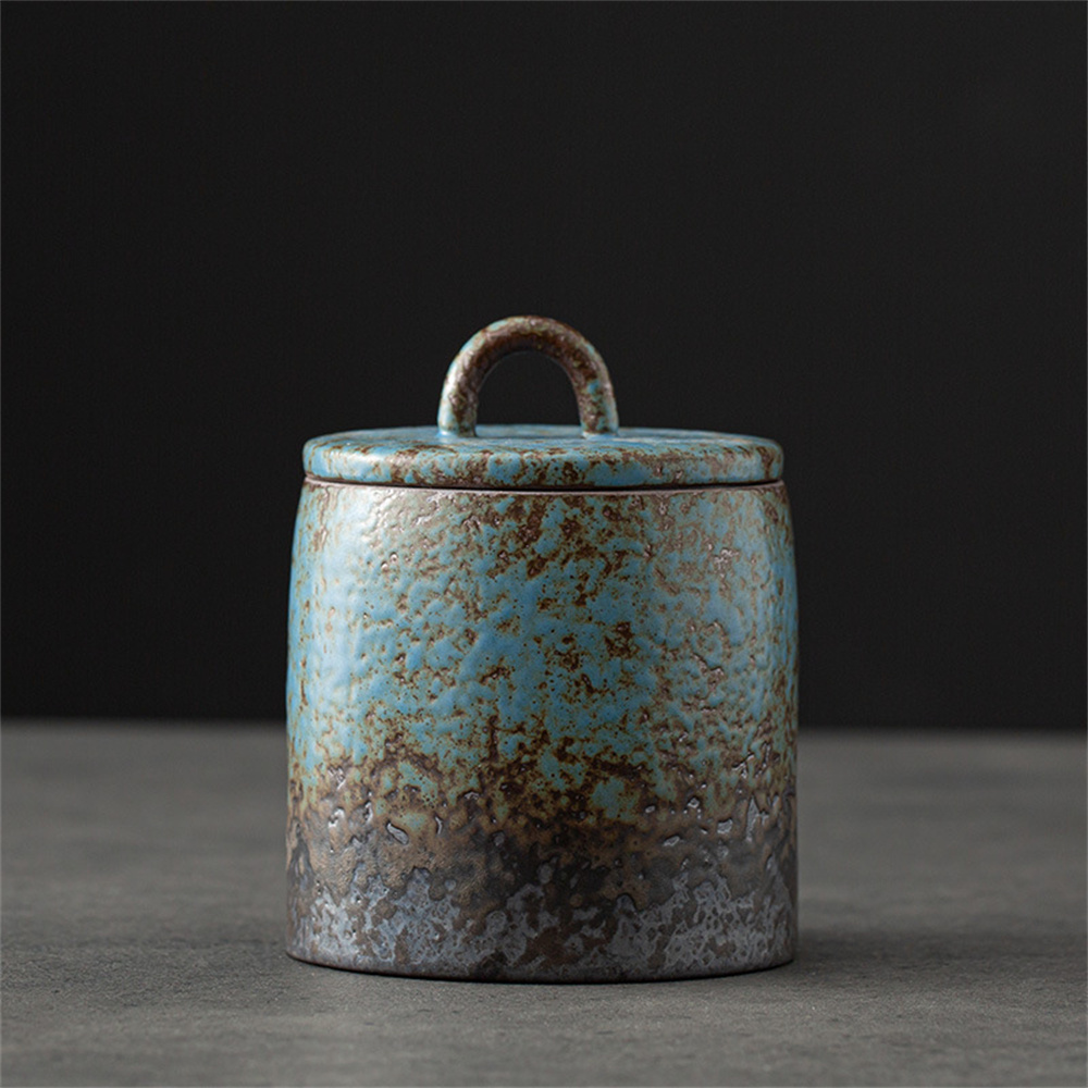 Ceramic Tea Caddy Sealed Jar S - مراجعة Food Storage Quart وسعره