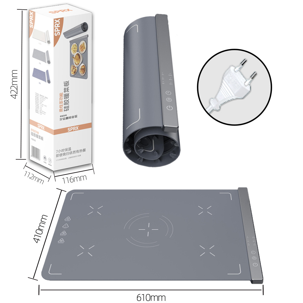 Foldable Food Warmer Mat Elect - مراجعة Portable Food Warmer وسعره