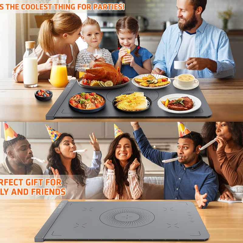 Foldable Food Warmer Mat Elect - مراجعة Portable Food Warmer وسعره
