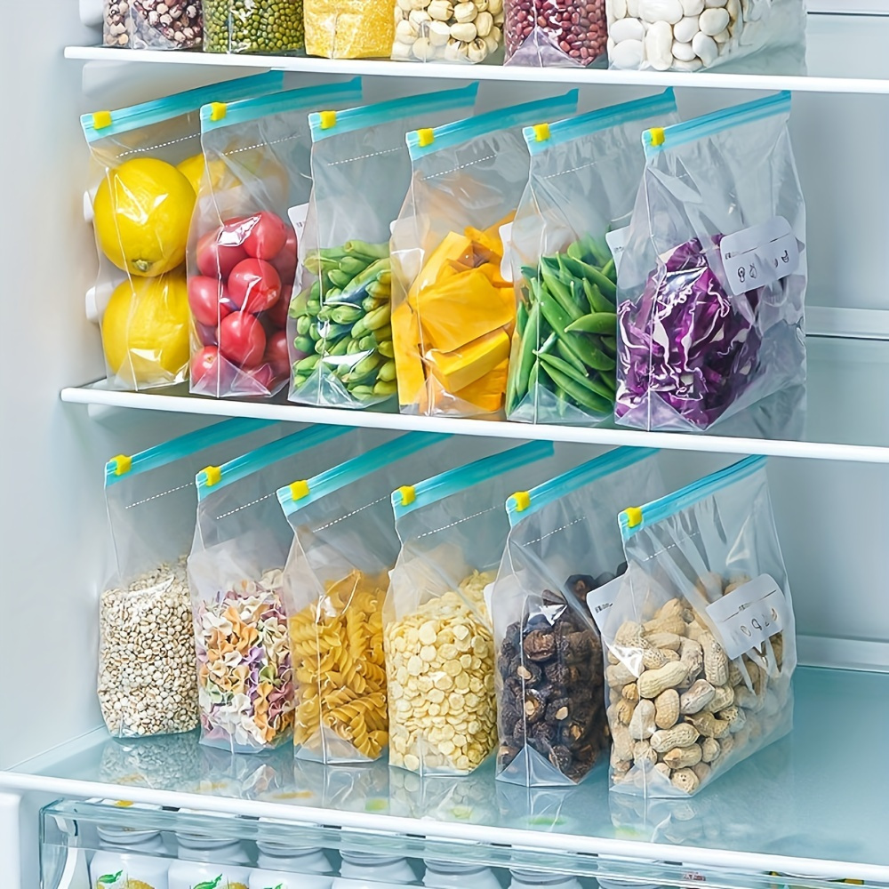 15pcs Fresh‑Keeping Reusable F - مراجعة Food Storage Zipper وسعره