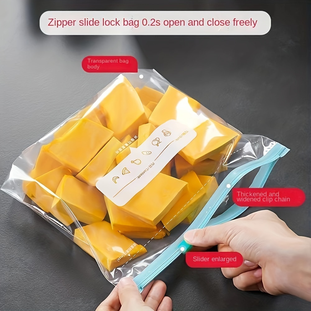 15pcs Fresh‑Keeping Reusable F - مراجعة Food Storage Zipper وسعره