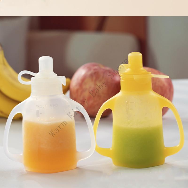 110ml Reusable SIlicone Baby B - مراجعة Food Storage Silicone Bags وسعره