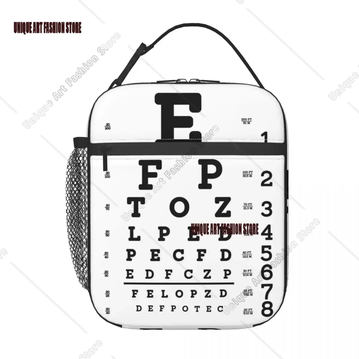 Snellen Eye Chart Insulated Lu - مراجعة Food Storage Chart وسعره