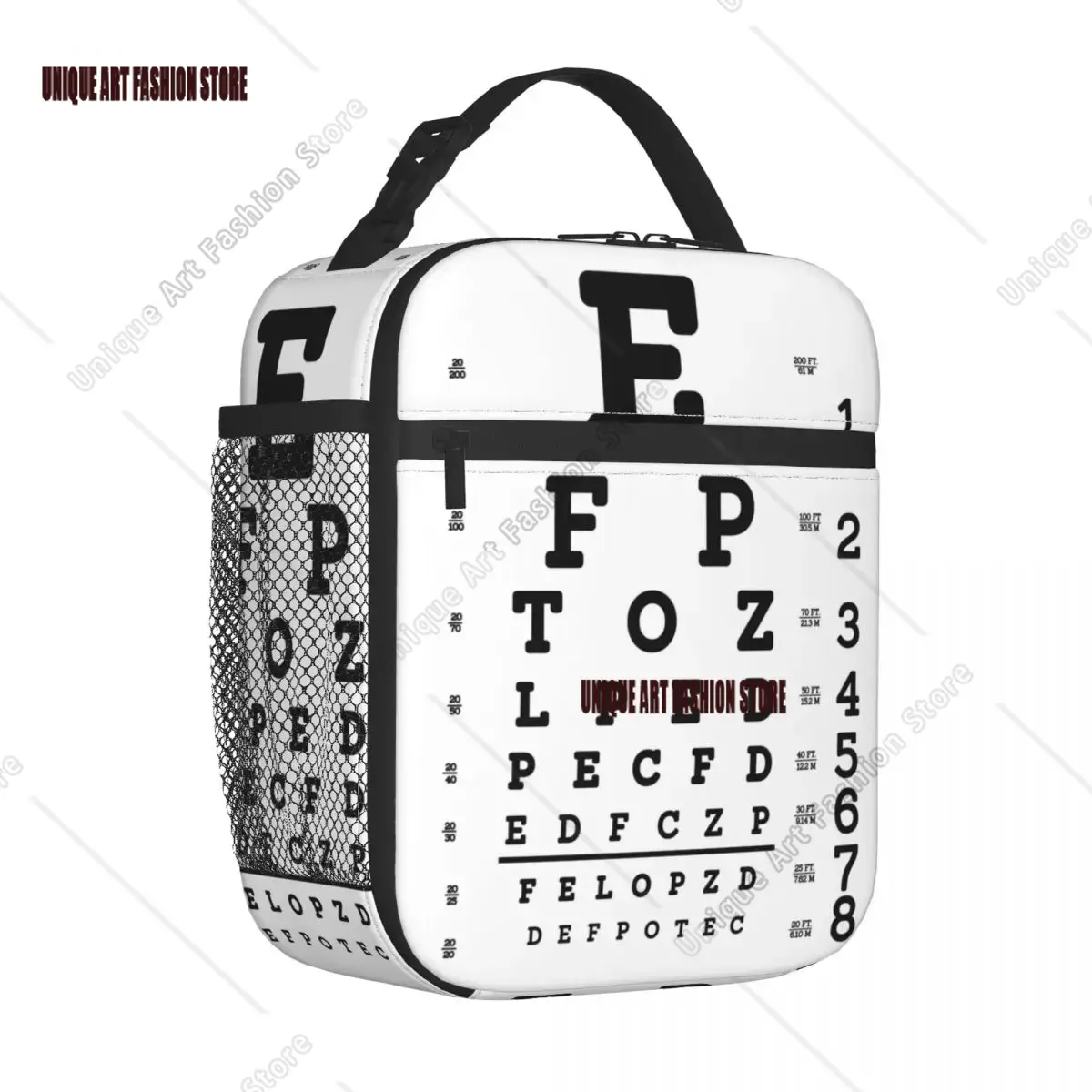 Snellen Eye Chart Insulated Lu - مراجعة Food Storage Chart وسعره