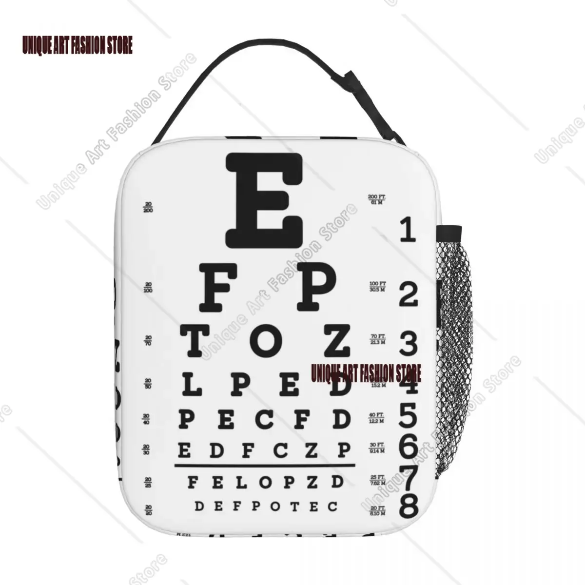 Snellen Eye Chart Insulated Lu - مراجعة Food Storage Chart وسعره