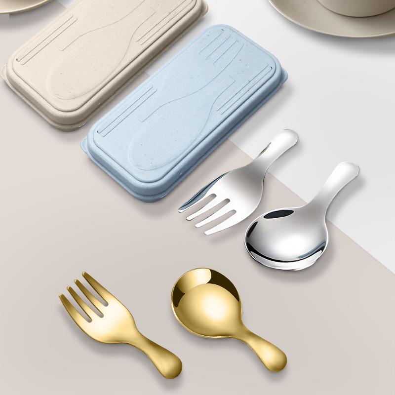 Stainless Steel Tableware Set  - مراجعة Stainless Lunch Box وسعره
