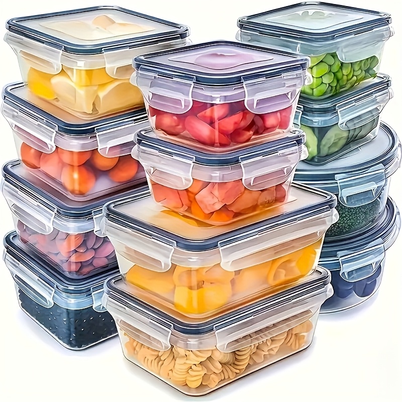 8Pcs Set Includes 4 Containers - مراجعة Food Storage Quart وسعره
