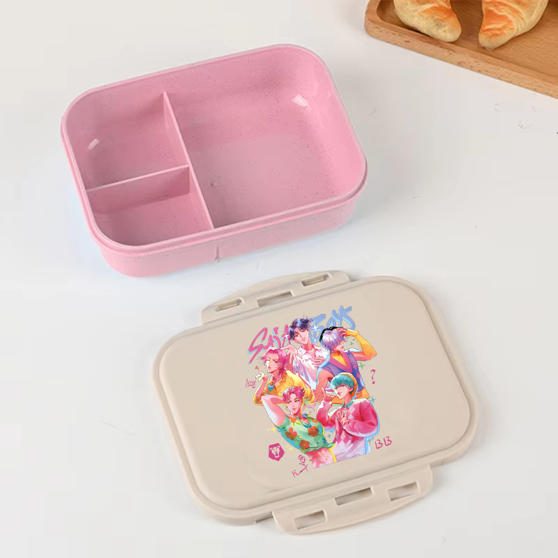 KPop Demon Hunters Lunch Box A - مراجعة Food Storage Lunch Box وسعره