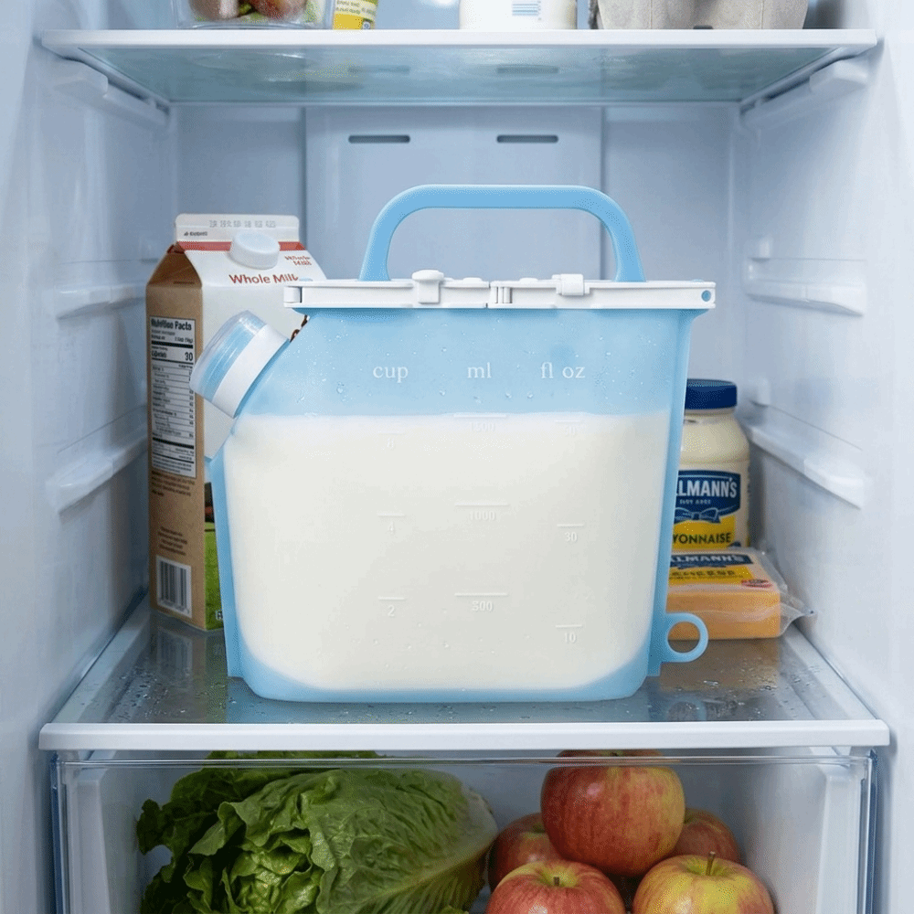 1500ml Fresh-keeping Bag Food- - مراجعة Food Storage Silicone Bags وسعره
